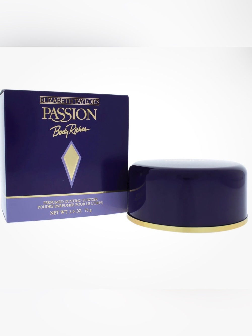 Elizabeth Taylor’s Passion Body Riches Loose Dusting Powder with Puff